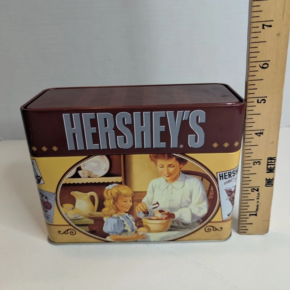 Hershey's Vintage Tin Box With Recipe Cards